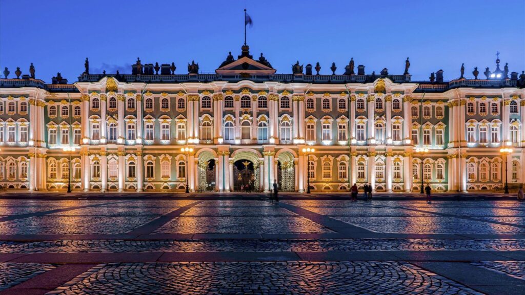 Государственный Эрмитаж, расположенный в Санкт-Петербурге